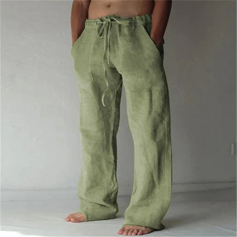 Men's Casual Relaxed Trousers | Summer