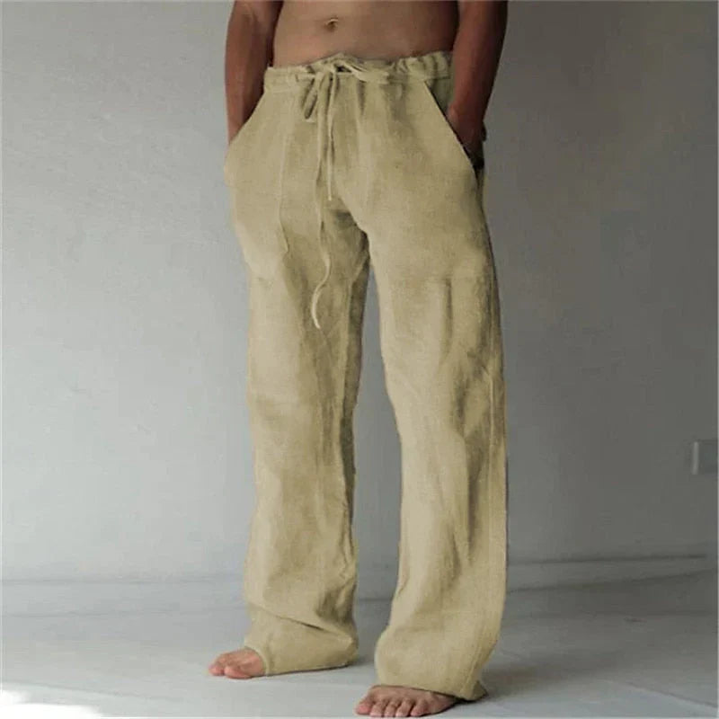 Men's Casual Relaxed Trousers | Summer