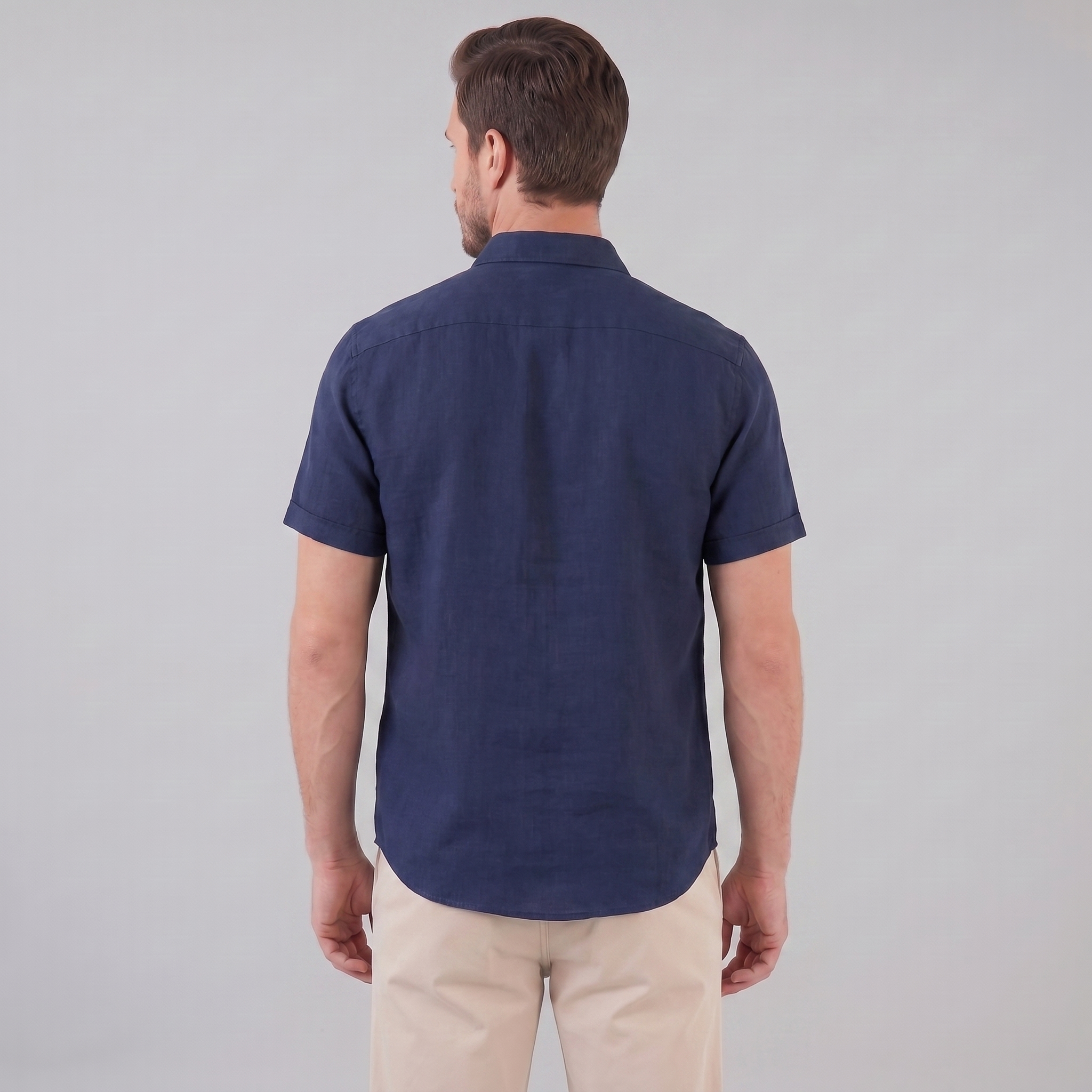 Men’s Casual Camp Collar Shirt | Short-Sleeve