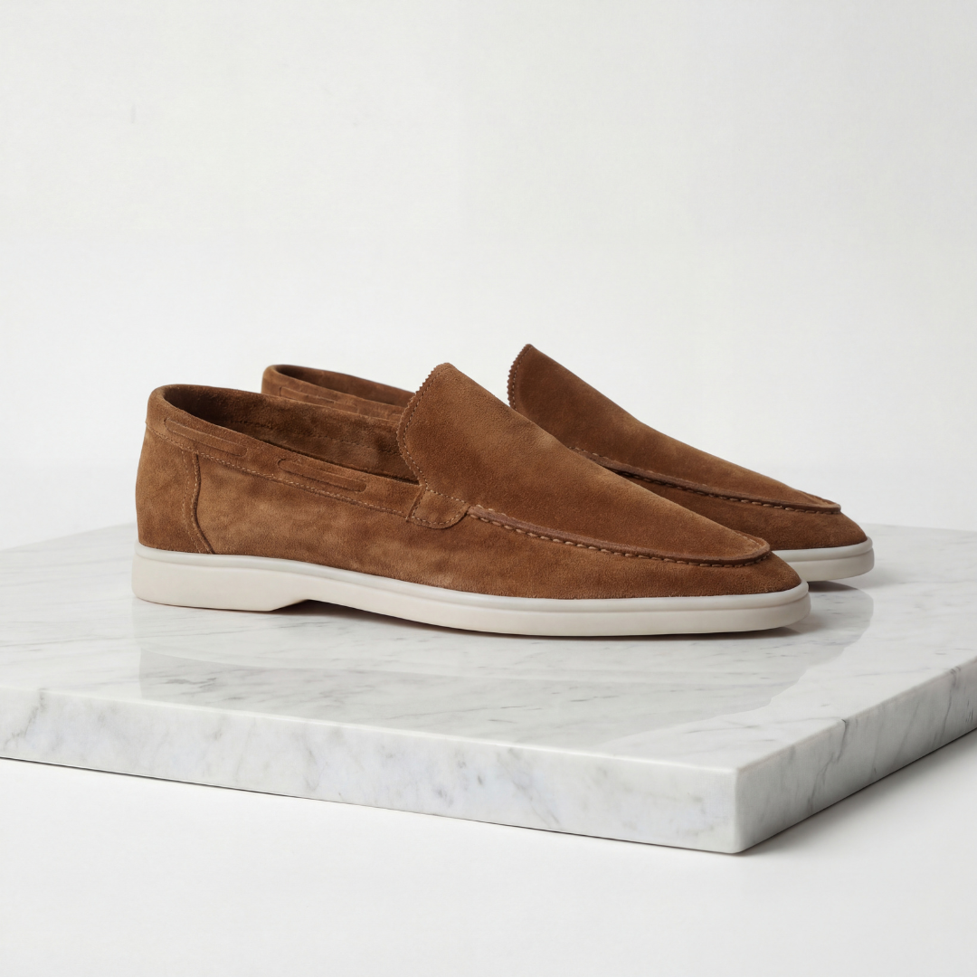 Men's Classic Suede Loafers | Stylish Casual Footwear
