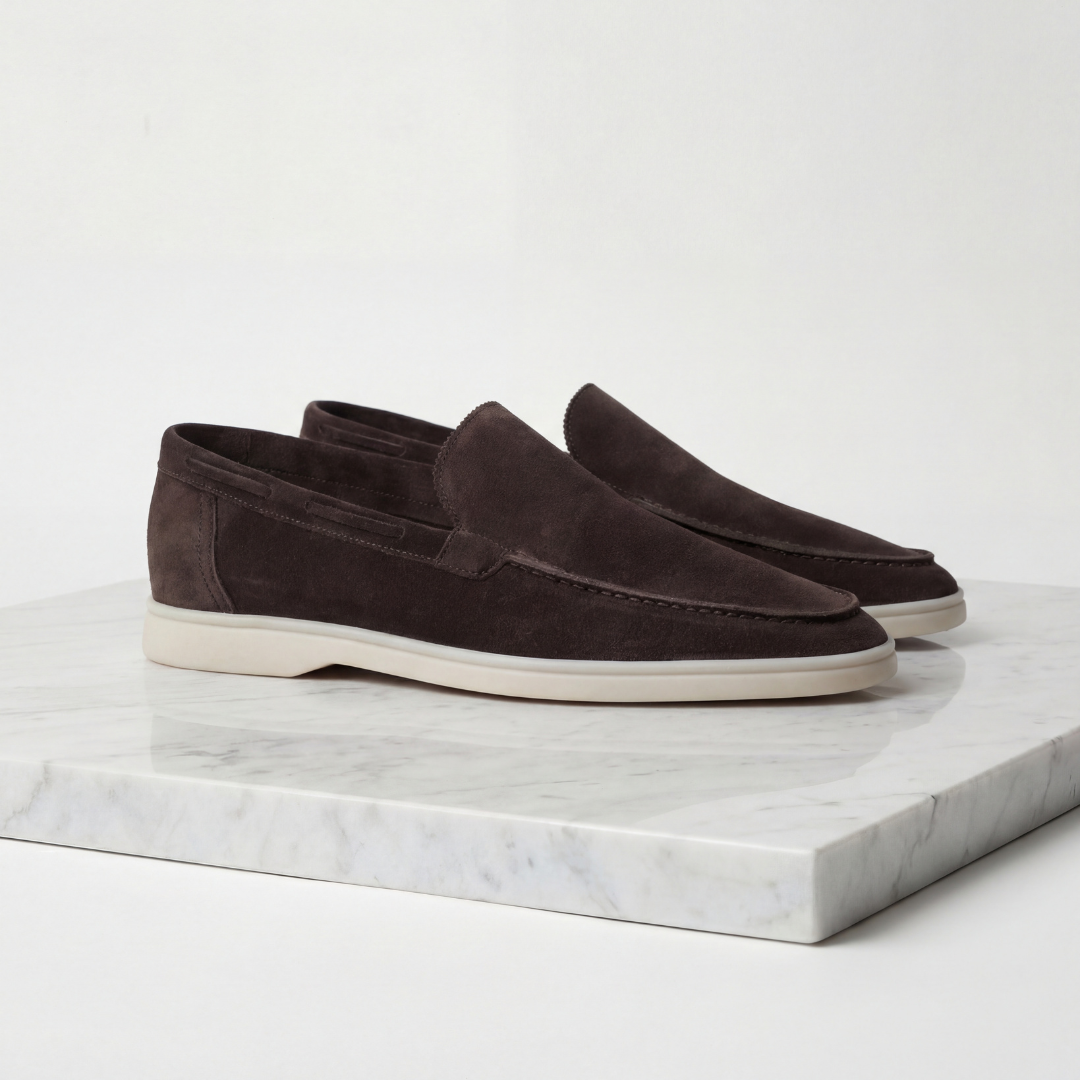 Men's Classic Suede Loafers | Stylish Casual Footwear