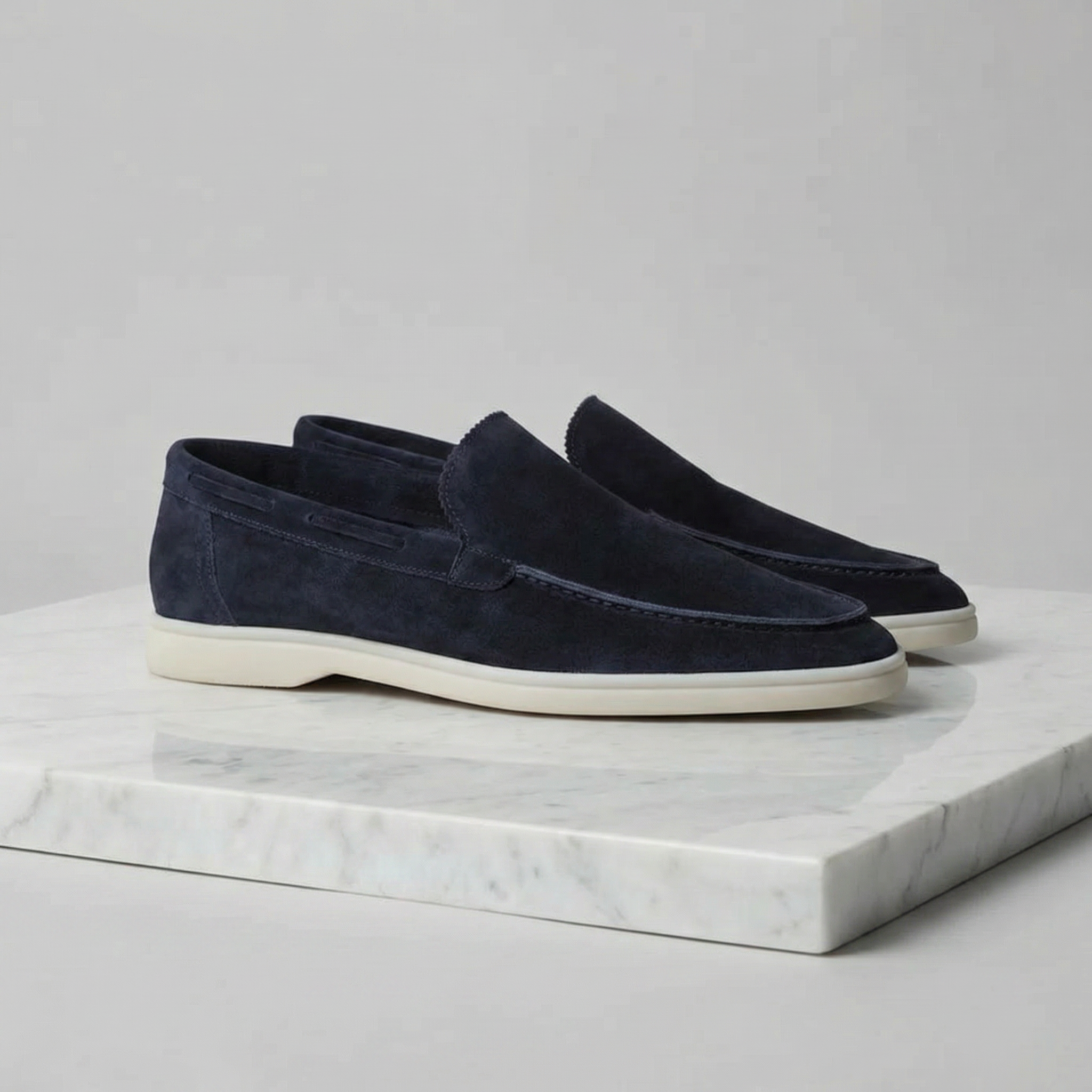 Men's Classic Suede Loafers | Stylish Casual Footwear
