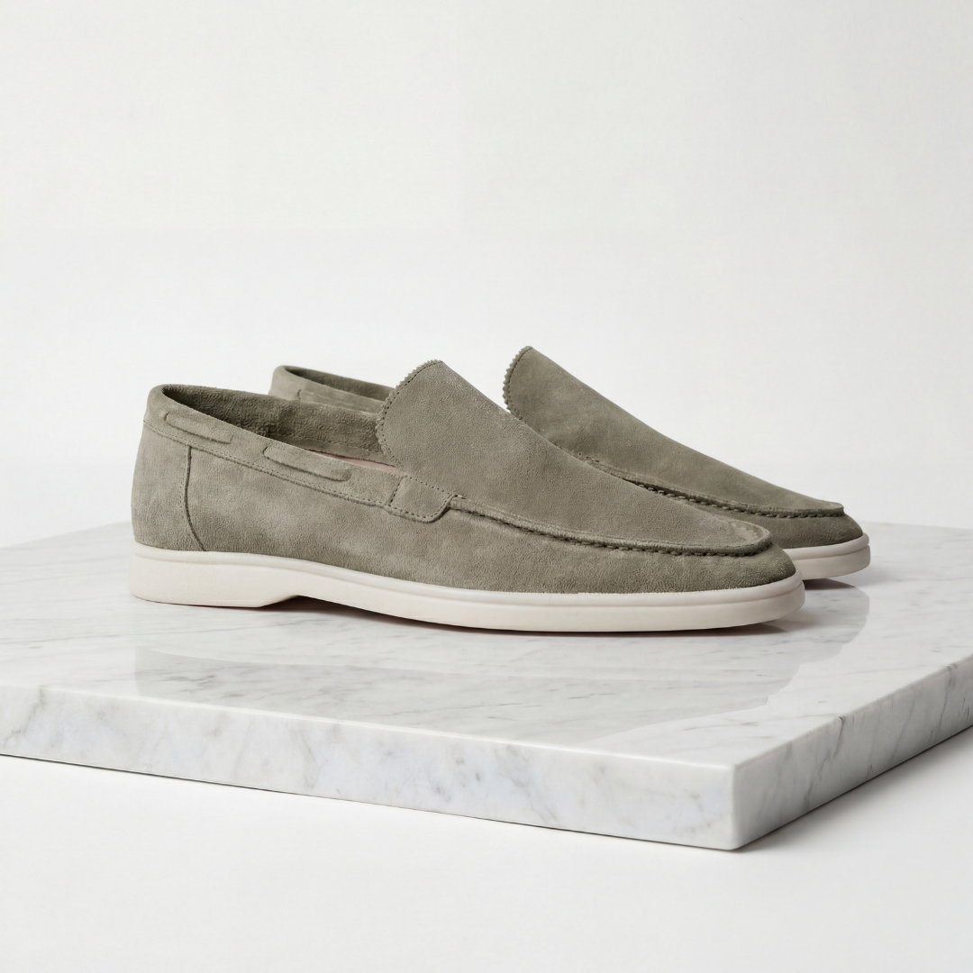 Men's Classic Suede Loafers | Stylish Casual Footwear