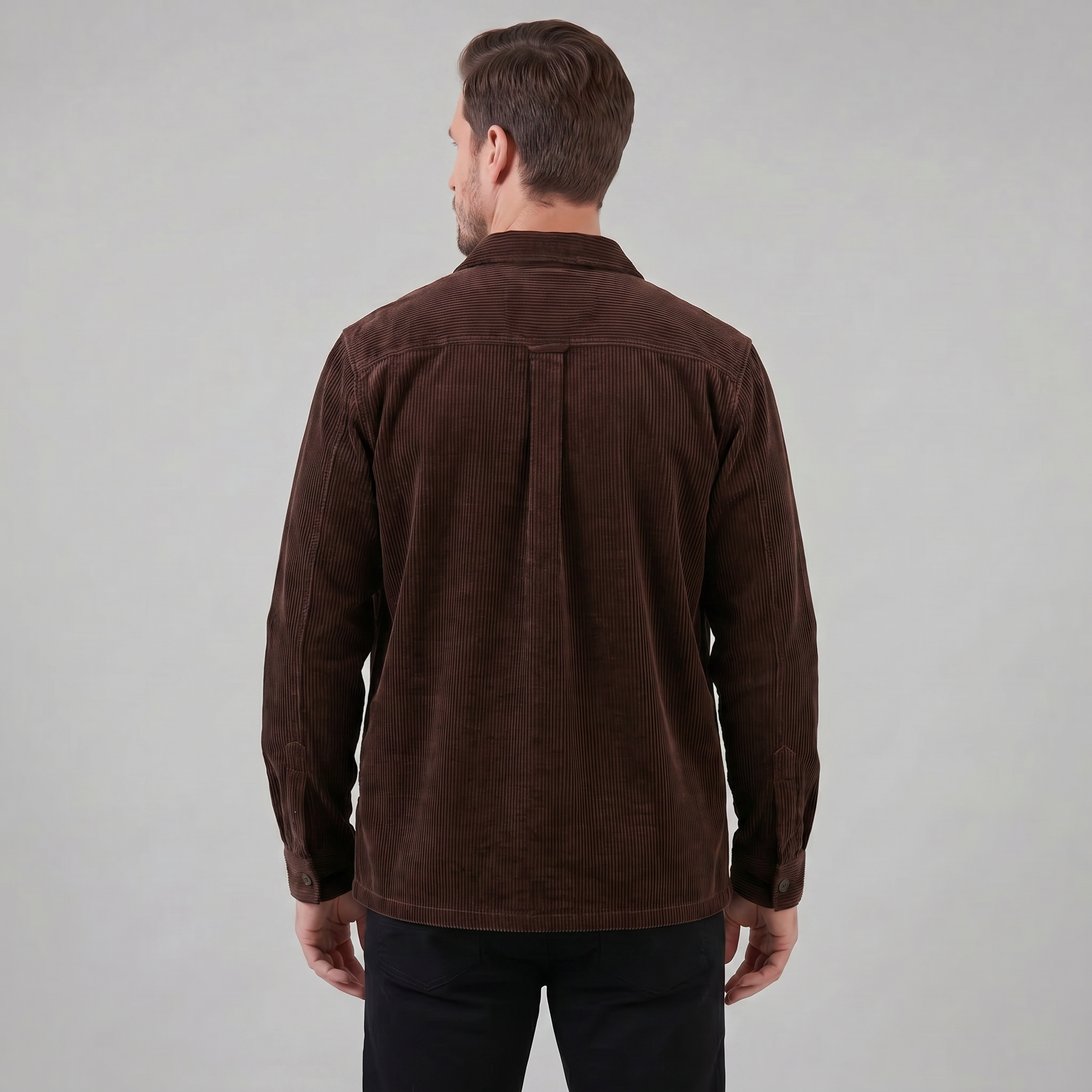 Men's Stylish Corduroy Overshirt | Casual