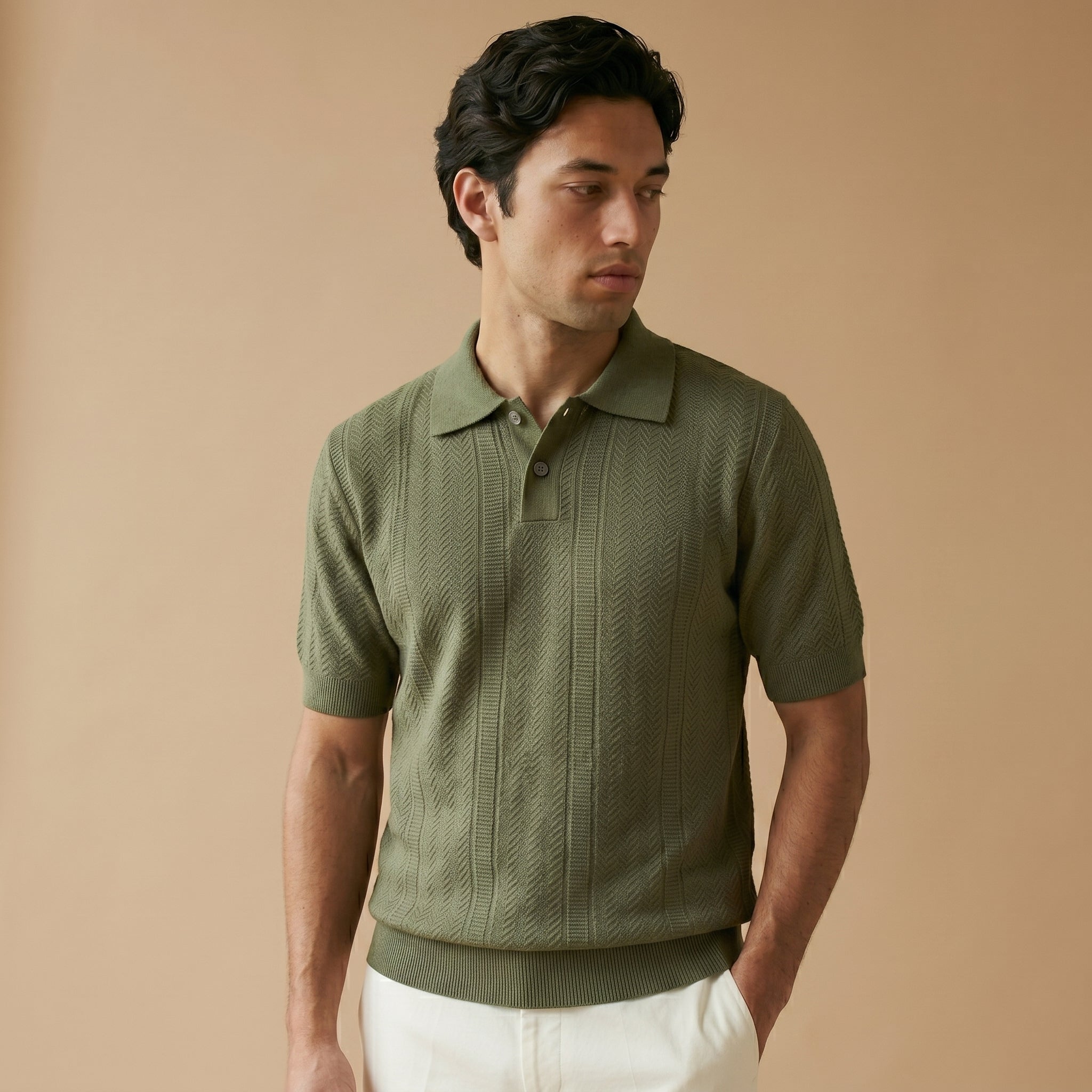 Men's Stylish Short Sleeve Polo | Casual