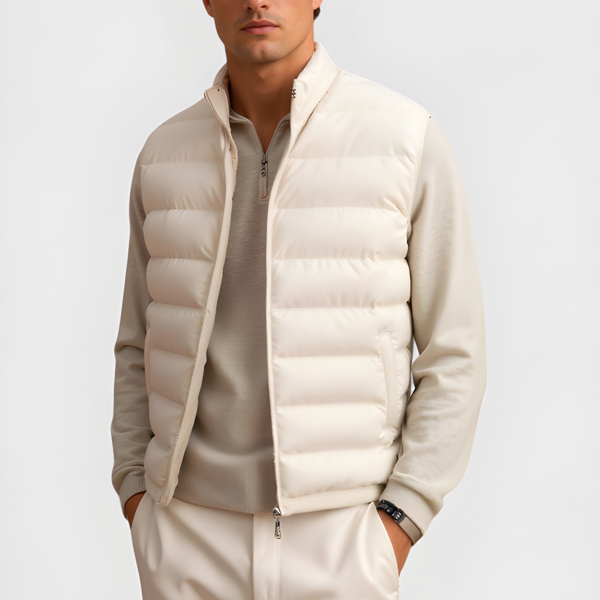 Men's Casual Gilet Bodywarmer Zip-Up Layering Sleeveless Outdoor Everyday Warm Versatile Comfort Modern