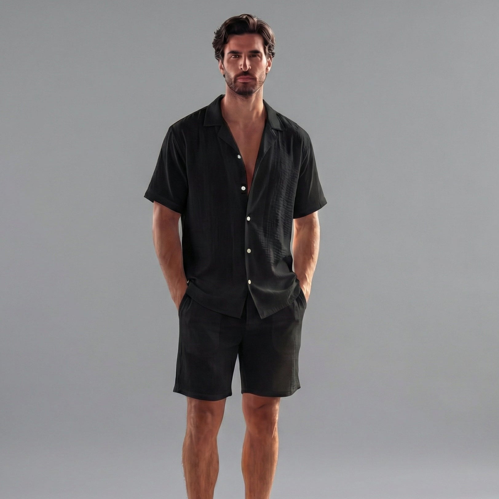 Men’s Casual Short Sleeve Summer Set | Stylish and Comfortable