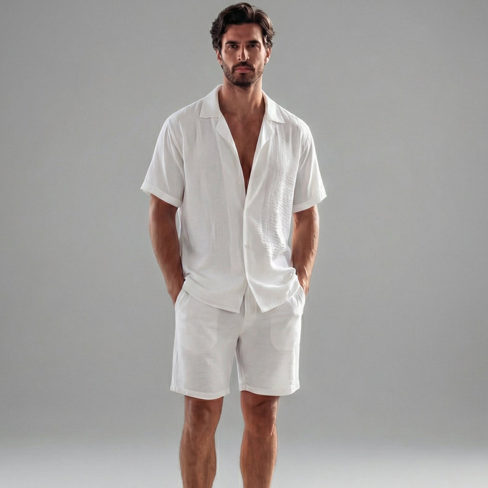 Men’s Casual Short Sleeve Summer Set | Stylish and Comfortable