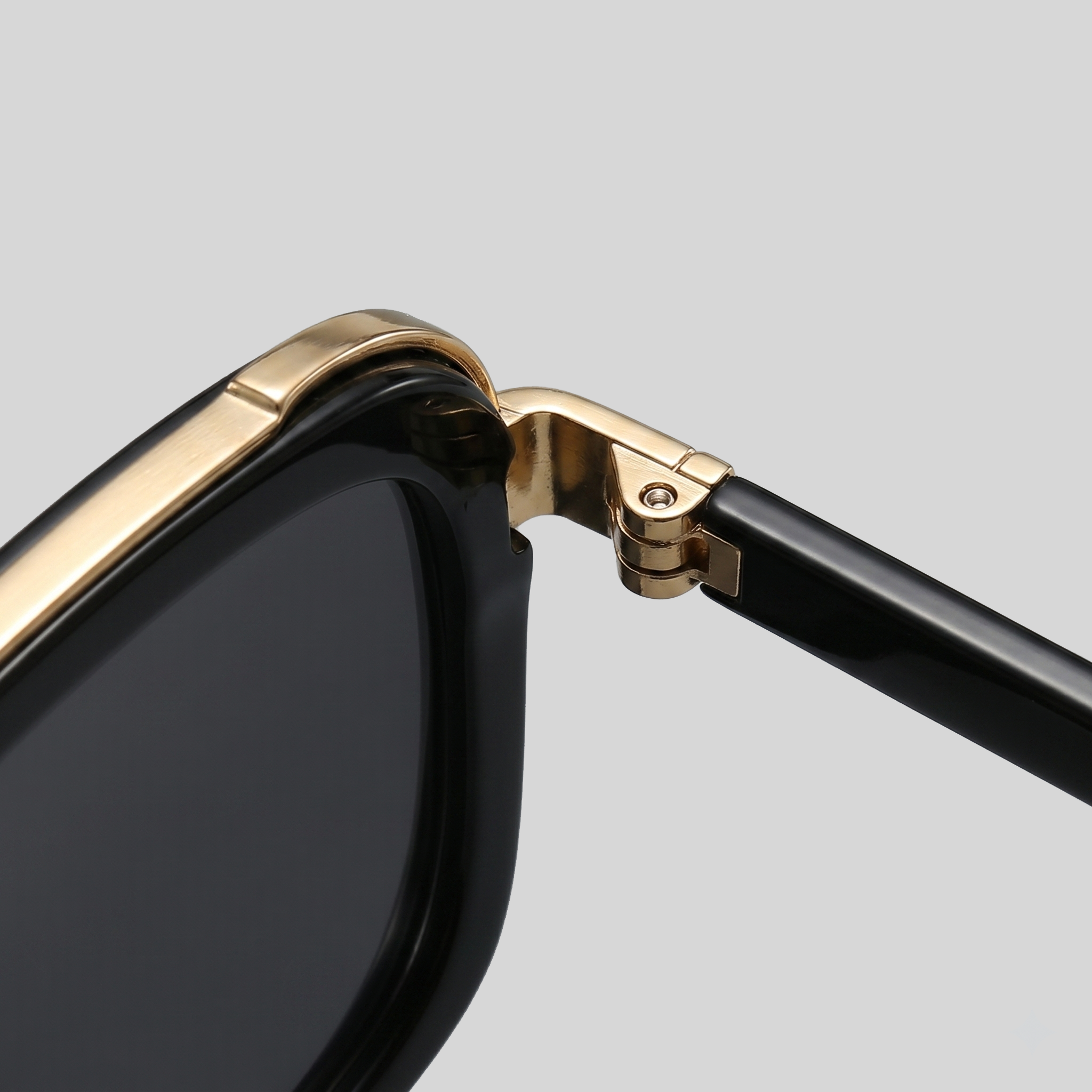 Men’s Stylish Square Double-Bridge Sunglasses | Trendy
