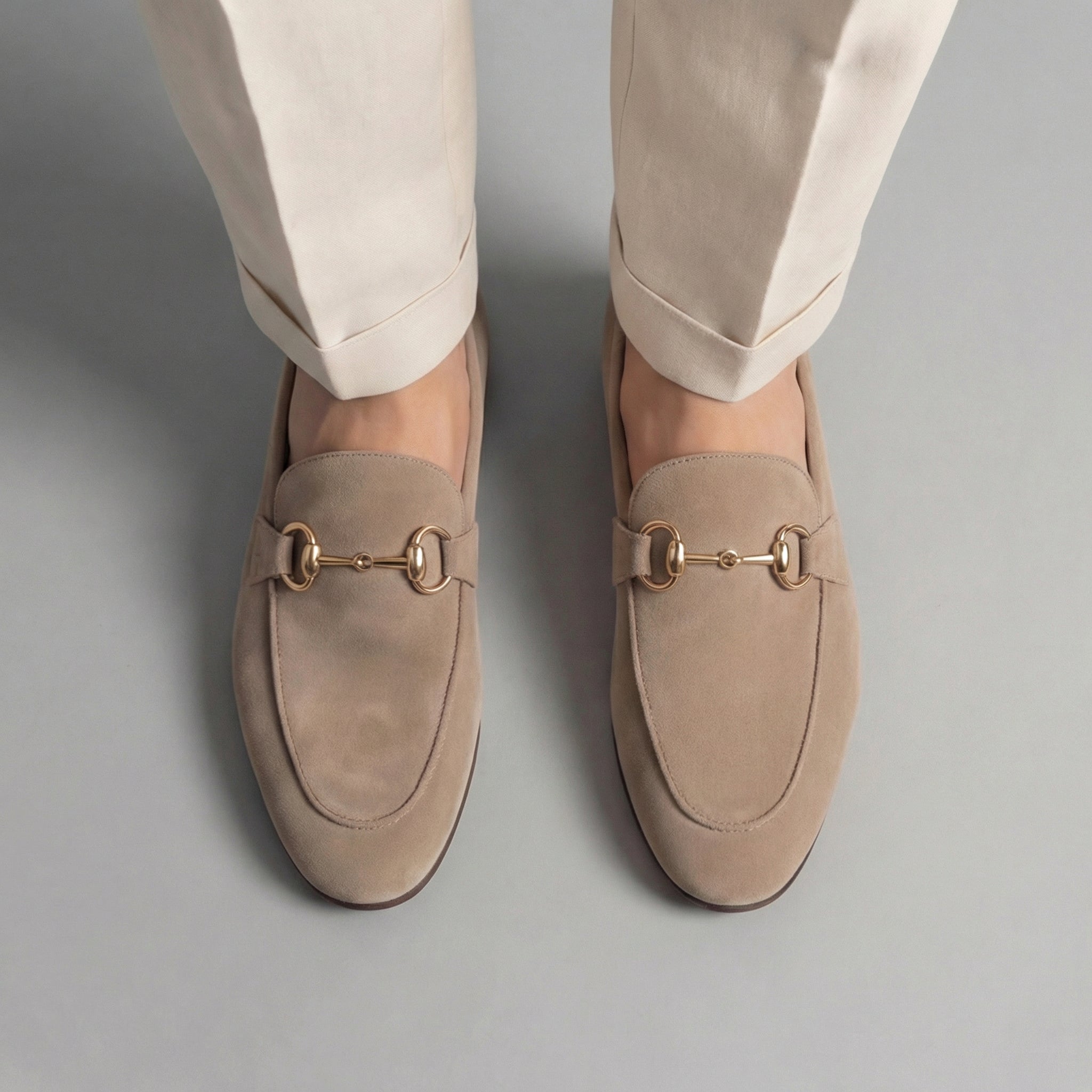 Men's Elegant Suede Loafers | Classic