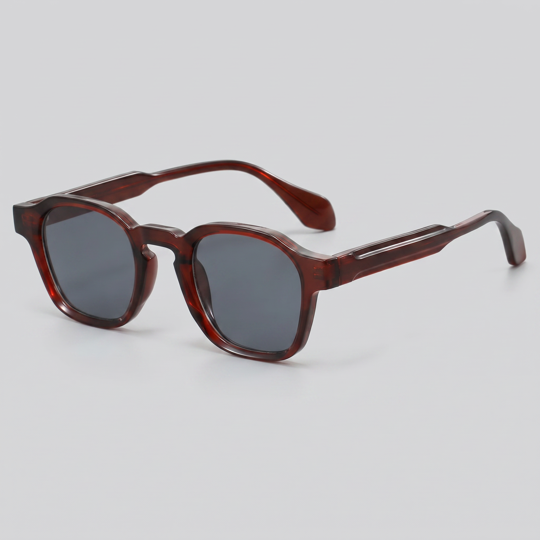 Men’s Retro Square Sunglasses | Dark Lenses