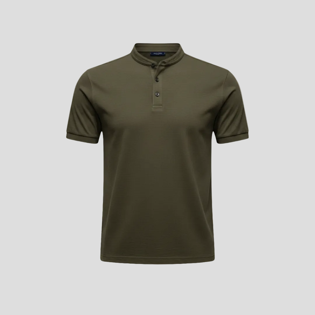 Men's Classic Henley Polo