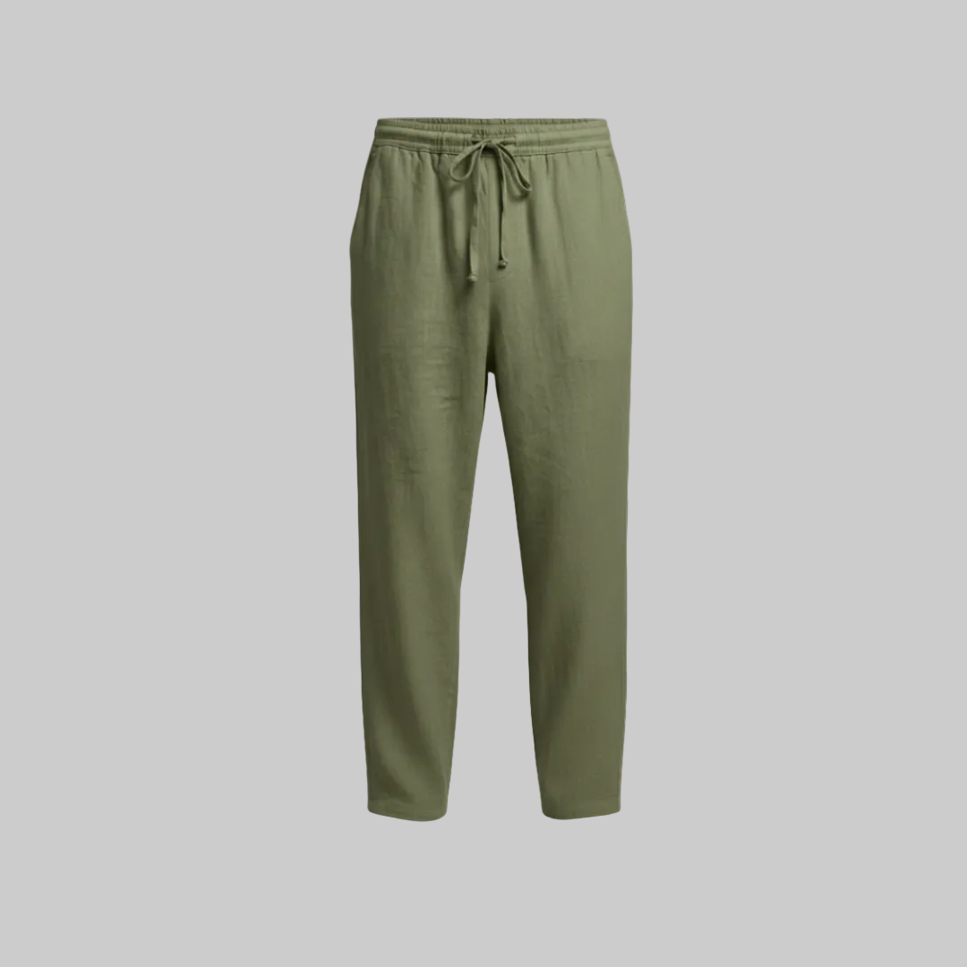 Men's Relaxed Linen Trousers
