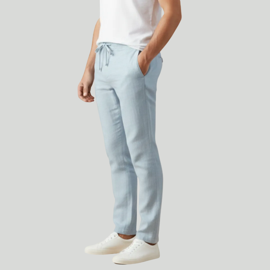 Men's Stylish Linen Trousers