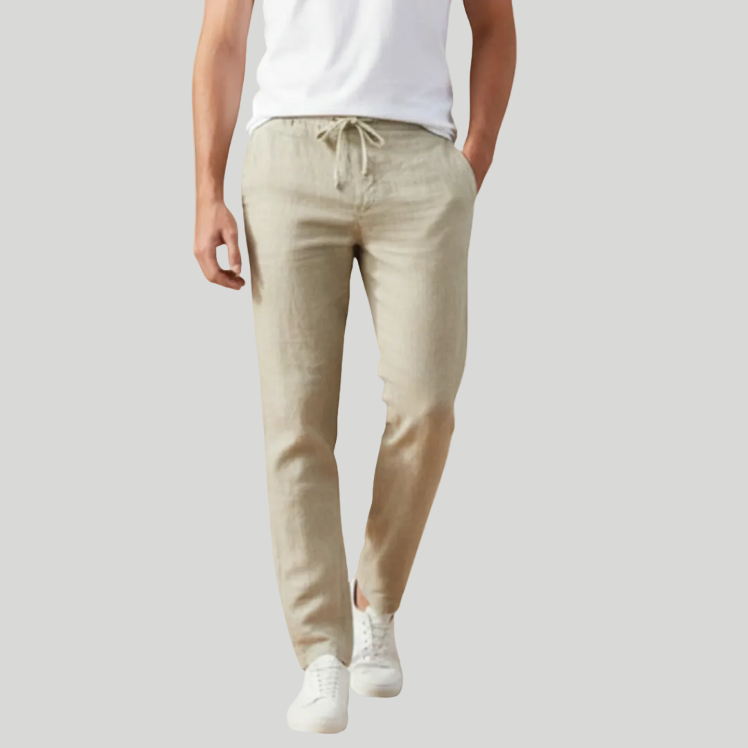 Men's Stylish Linen Trousers