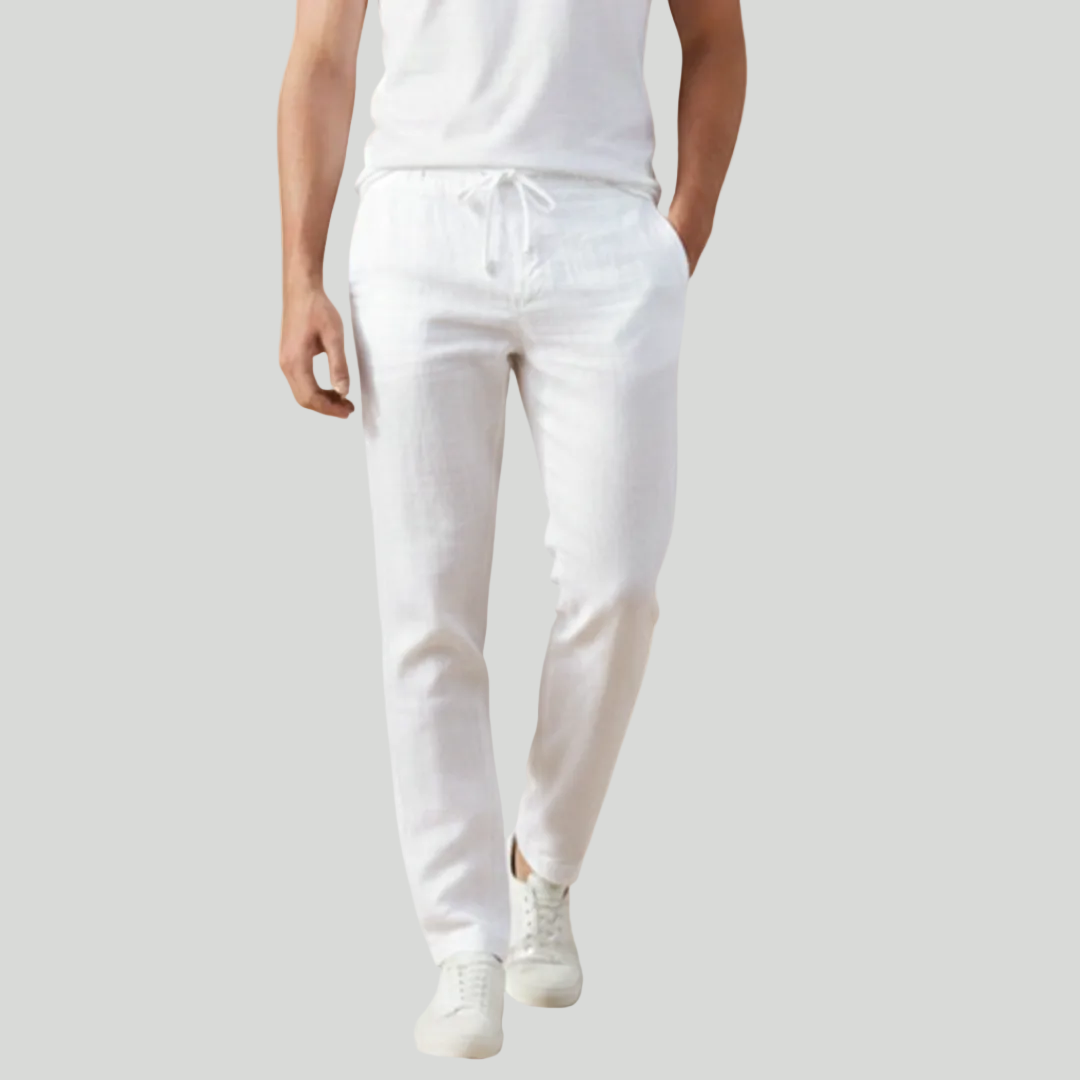 Men's Stylish Linen Trousers