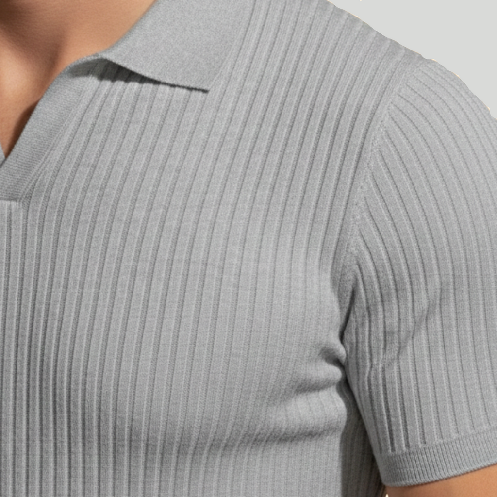 Men's Stylish V-Neck Polo
