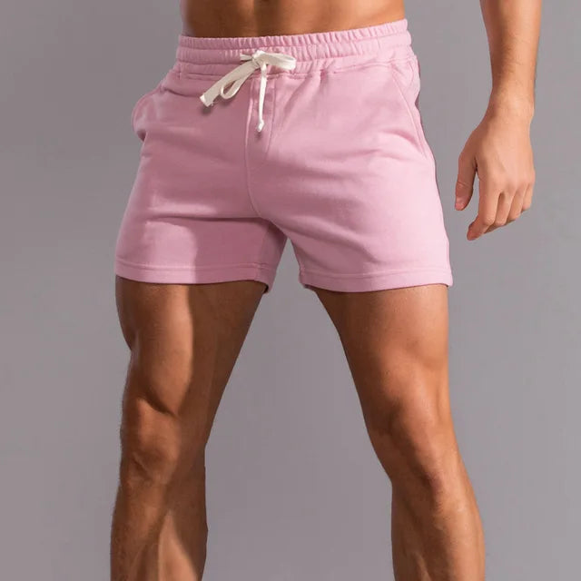 Men's Slim Fit Jogger Shorts Casual Lightweight Summer Activewear