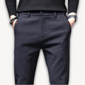 Men's Slim Fit Formal Work Trousers