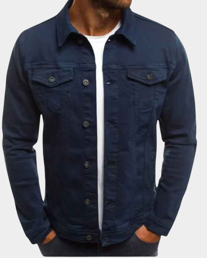 Men's Everyday Jacket Casual Fit Long Sleeve Zip-Up Versatile Layering