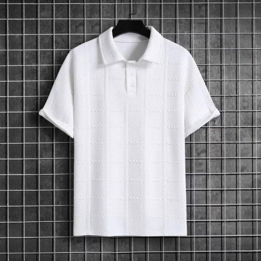 Men's Polo Shirt Tailored Fit Short-Sleeve Open Collar Casual Smart-Casual Everyday Golf Sport Camden