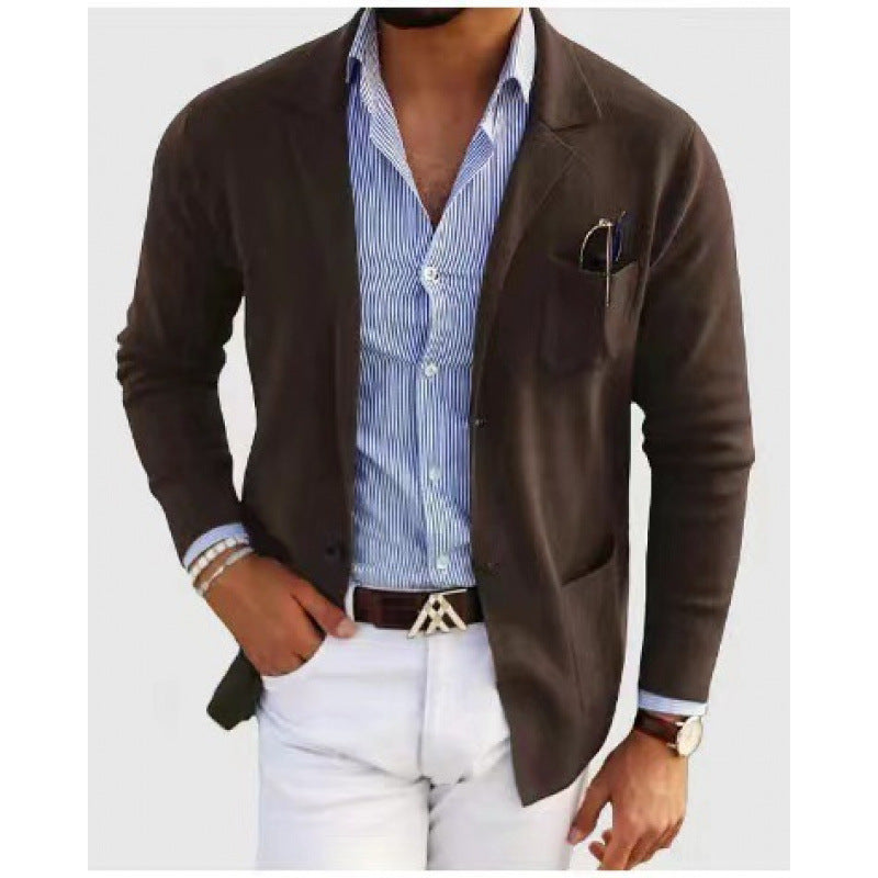 Men's Versatile Jacket Lightweight Minimalist Design Casual Everyday Layering
