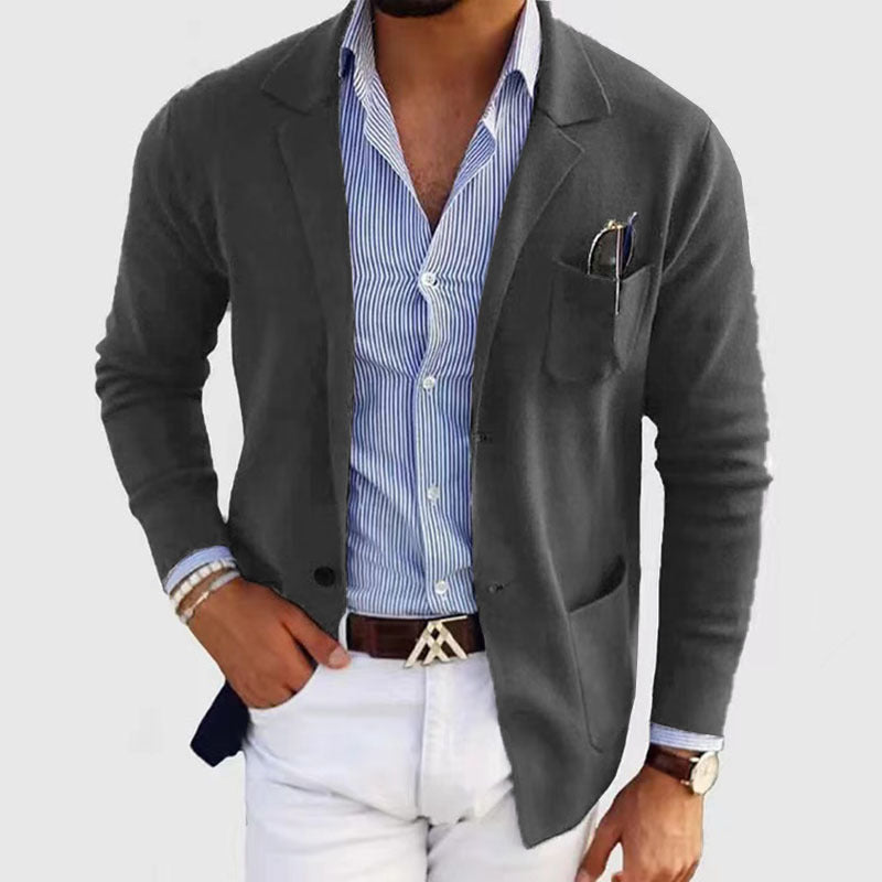 Men's Versatile Jacket Lightweight Minimalist Design Casual Everyday Layering