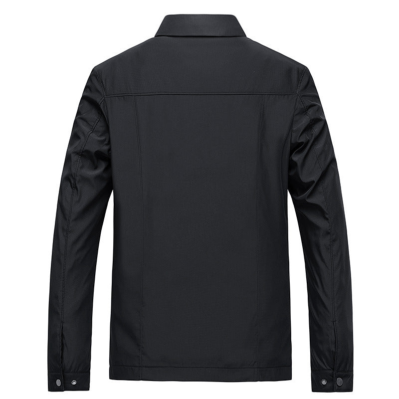 Men’s Stylish Windproof Harrington Jacket | Checked Lining