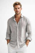 Men's Classic Button-Up Shirt | Long Sleeve