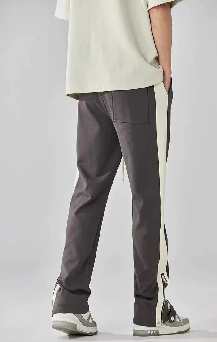 Men's Side-Stripe Drawstring Trousers