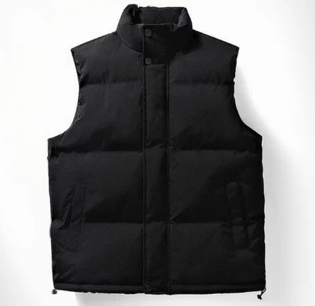 Men's Quilted Bodywarmer Sleeveless Zip Gilet Casual Outdoor Layering Everyday Wear