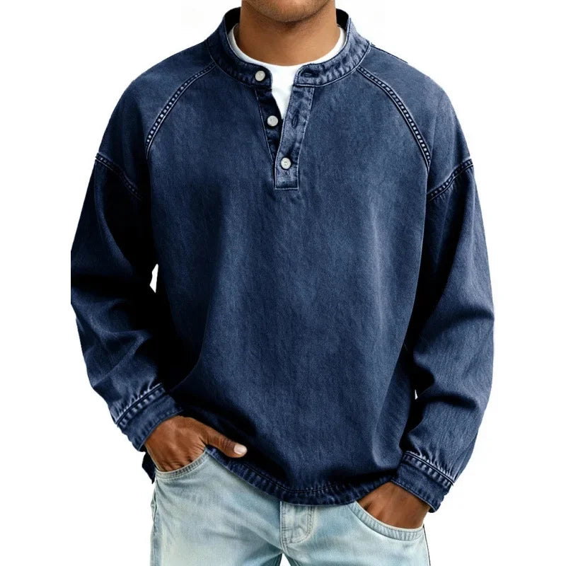 Men's Stylish Casual Button Shirt | Long Sleeve