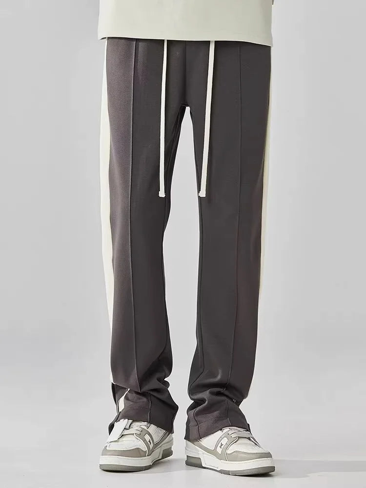 Men's Side-Stripe Drawstring Trousers