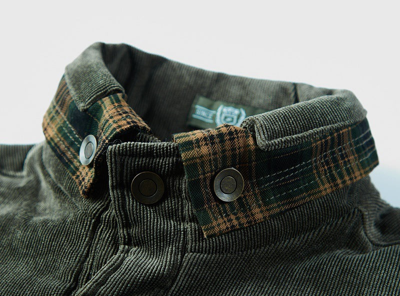 Men's Casual Button-Up Shirt Long Sleeve Collared Relaxed Fit Everyday Wear