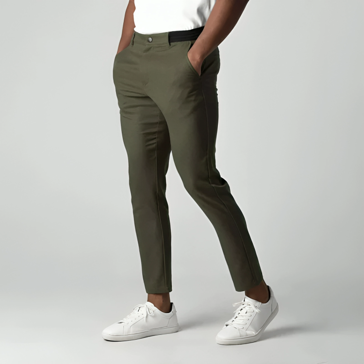 Men's Slim Fit Chino Work Trousers