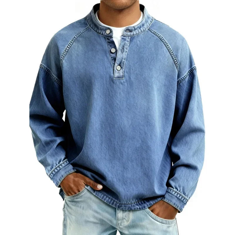 Men's Stylish Casual Button Shirt | Long Sleeve