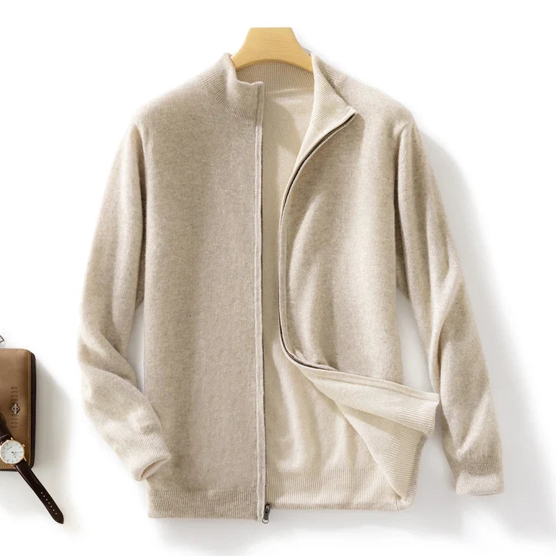 Men's Classic Merino Wool Sweater Crew Neck Regular Fit Everyday Layering