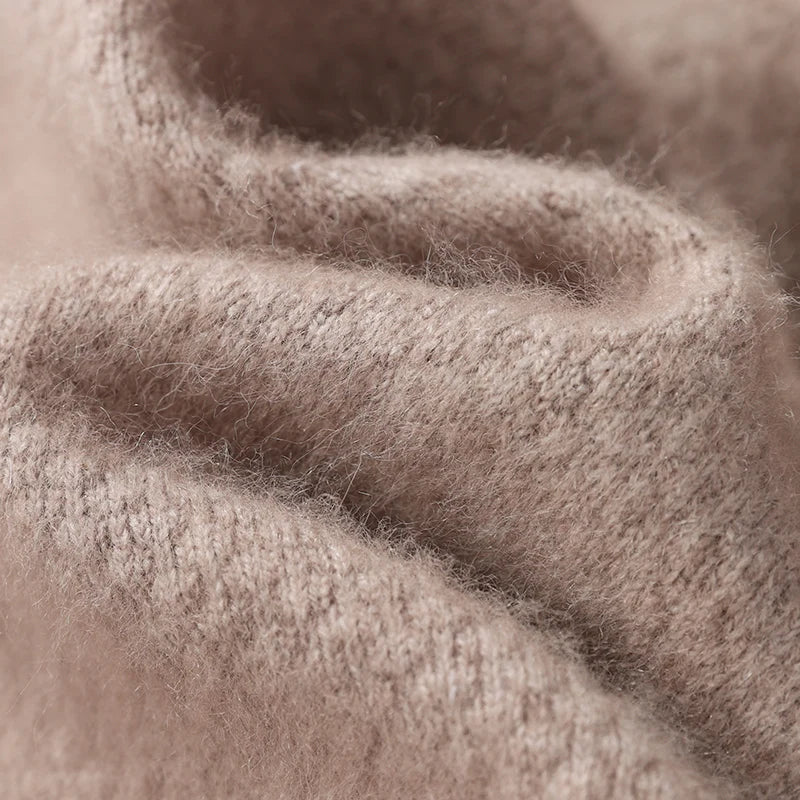 Men's Classic Cashmere Sweater Crew Neck Long Sleeve Timeless Everyday Wear
