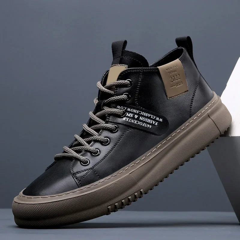 Men’s Lace-Up Trainers