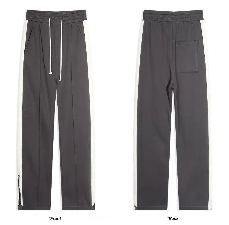 Men's Side-Stripe Drawstring Trousers