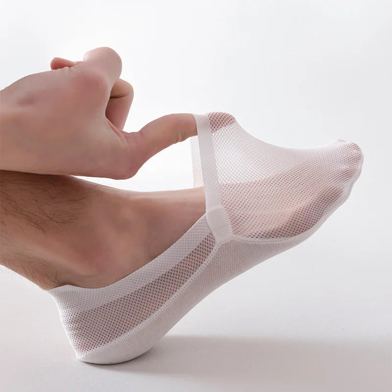 Unisex Invisible Non-Slip Socks | Breathable Perfect For Loafers