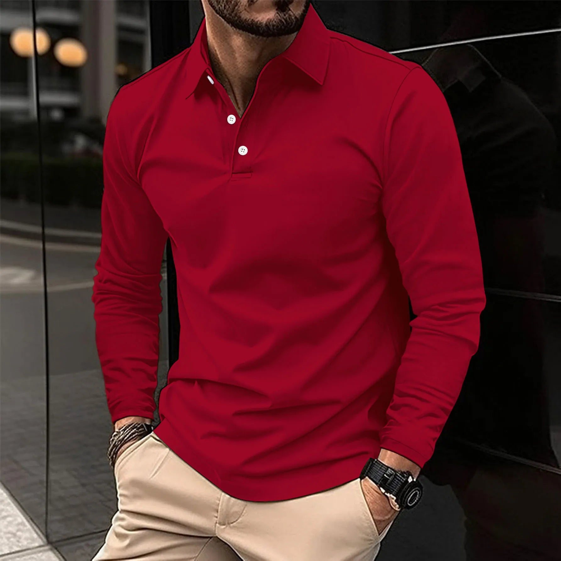 Men's Polo Shirt Classic Short-Sleeve Collared Regular Fit Casual Smart-Casual Everyday Golf Sport Versatile