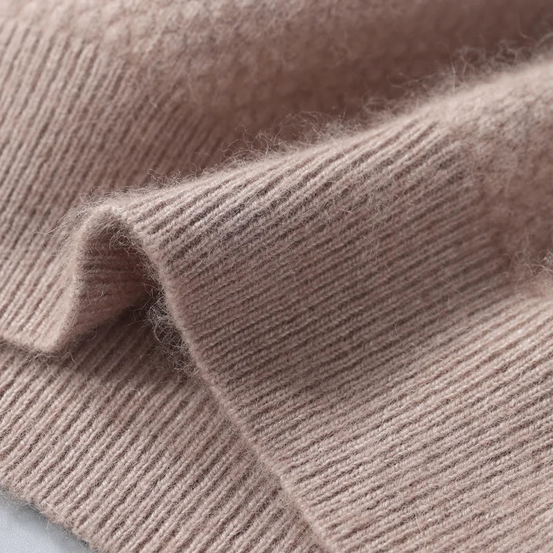 Men's Classic Cashmere Sweater Crew Neck Long Sleeve Timeless Everyday Wear