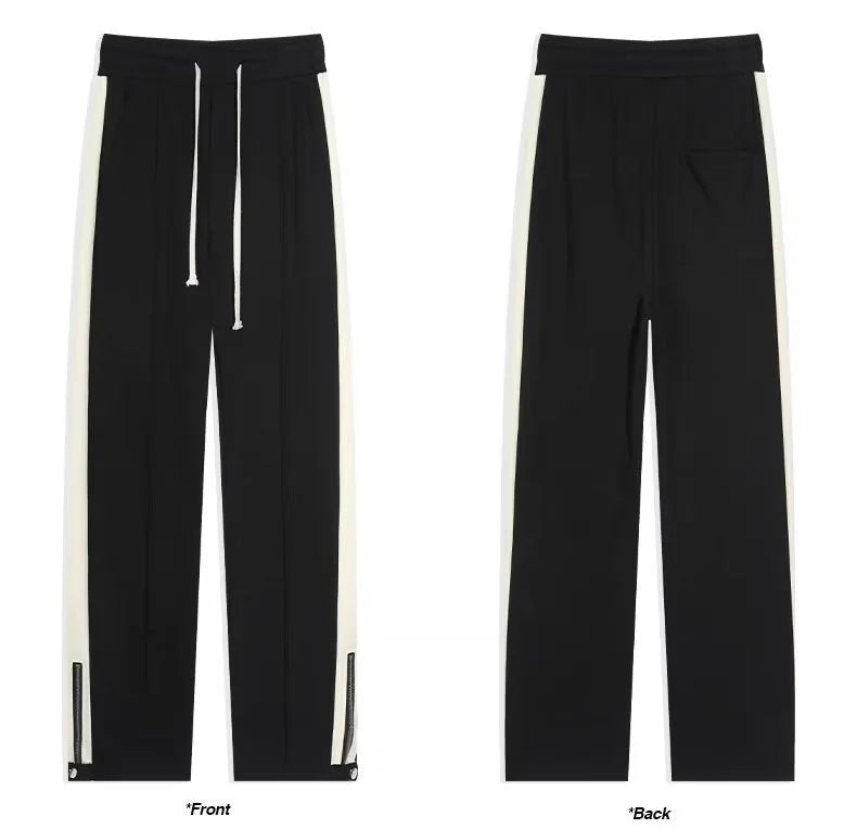 Men's Side-Stripe Drawstring Trousers