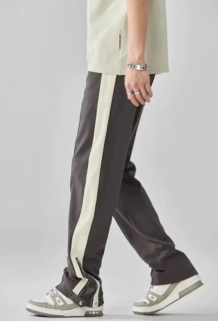 Men's Side-Stripe Drawstring Trousers