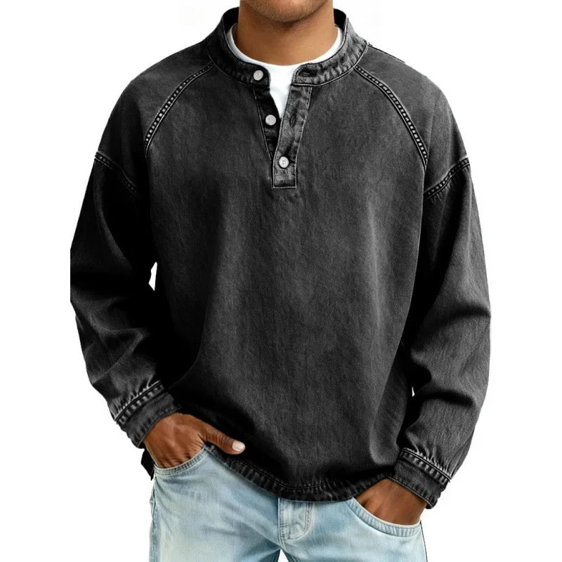 Men's Stylish Casual Button Shirt | Long Sleeve