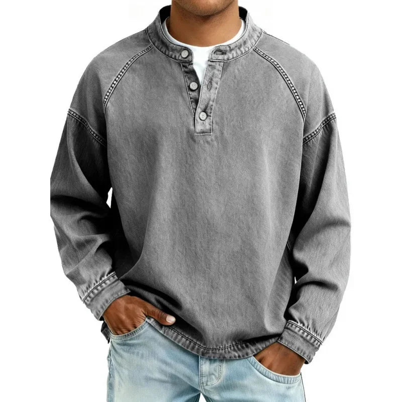 Men's Stylish Casual Button Shirt | Long Sleeve