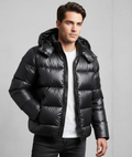 Men's Puffer Jacket Padded Full-Zip Insulated Quilted Warm Casual Layering Outdoor Winter Everyday Streetwear