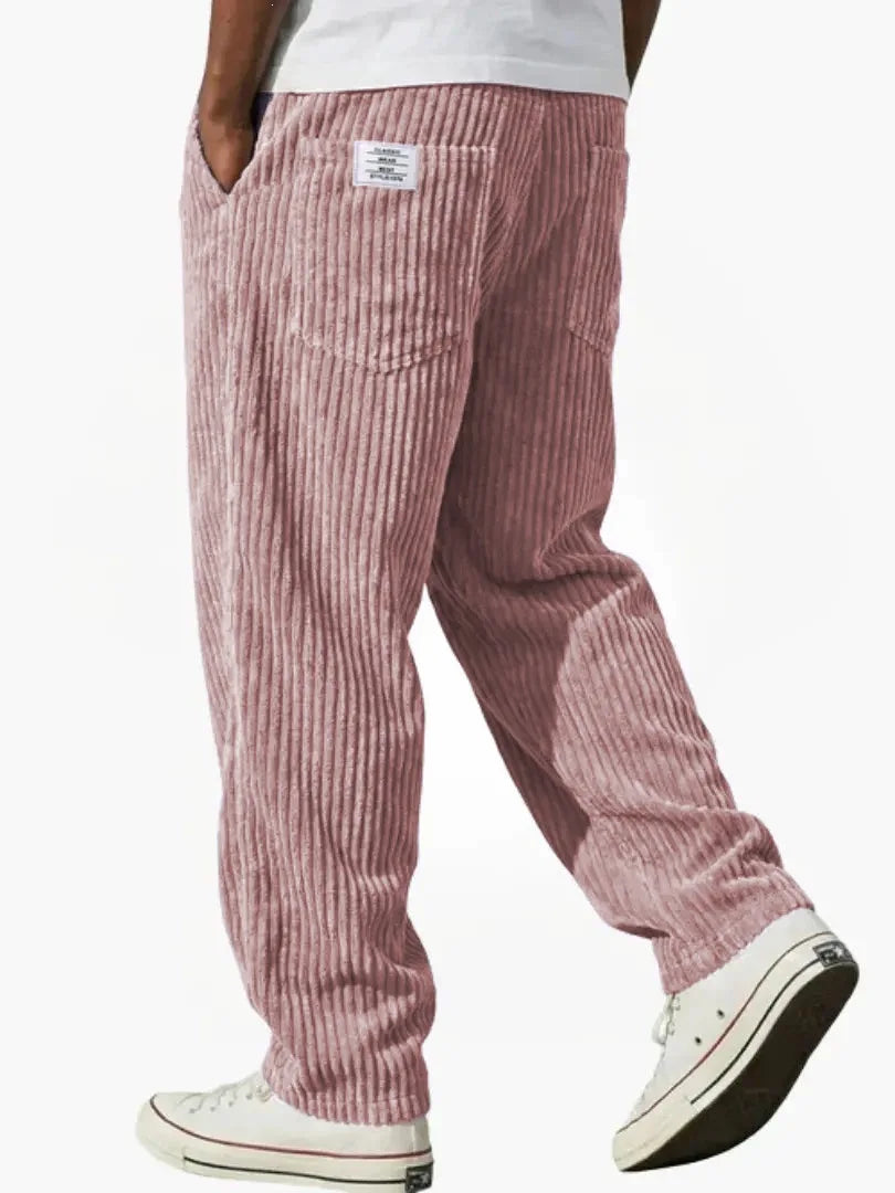 Men's Stretch Trousers Slim Fit Casual Everyday Versatile Comfort