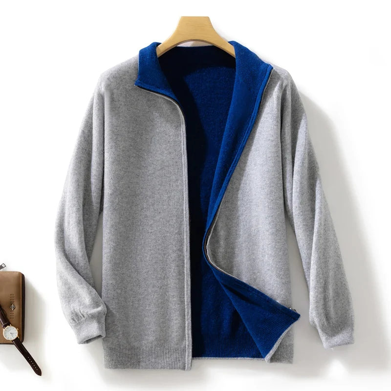 Men's Classic Merino Wool Sweater Crew Neck Regular Fit Everyday Layering